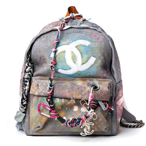 chanel 2014 graffiti backpack|Chanel backpack graffiti aliexpress.